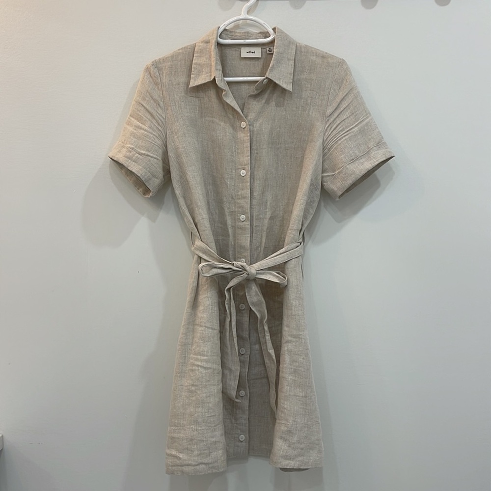 SOLD- Aritzia Eleta Linen dress - Picture 5 of 12